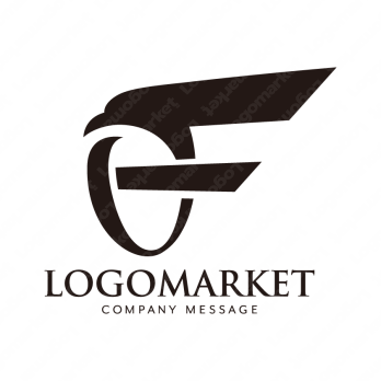 Fとシャープと飛翔のロゴ