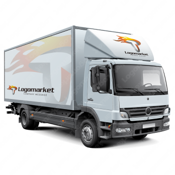 Tと炎とエネルギーのロゴ