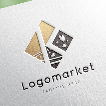 Kとkと菱形のロゴ