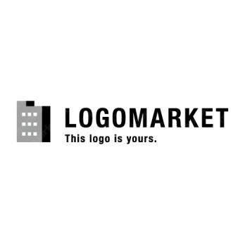 物件と自と建物のロゴ