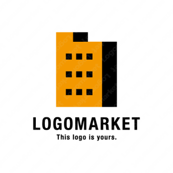 物件と自と建物のロゴ