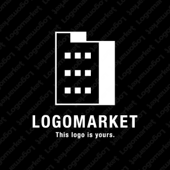 物件と自と建物のロゴ