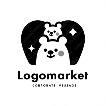 清潔感と安心と親しみのロゴ