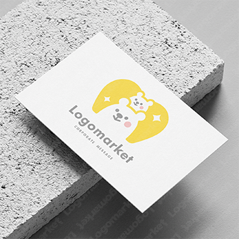 清潔感と安心と親しみのロゴ