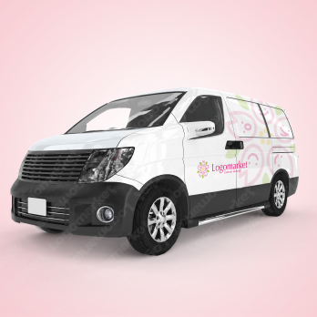 桜とコミュニケーションと親しみやすいのロゴ