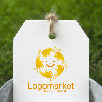 Aとaと虹のロゴ