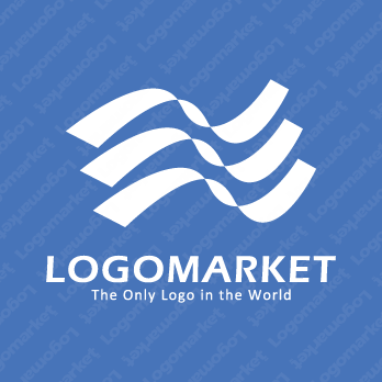 リボンとフローと多様性のロゴ