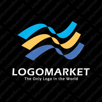 リボンとフローと多様性のロゴ