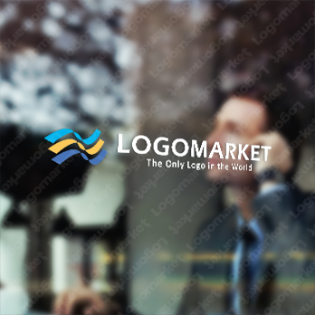 リボンとフローと多様性のロゴ