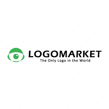 目と監視とロボットのロゴ