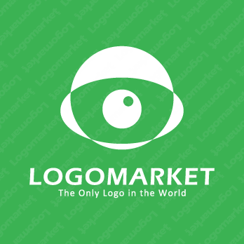 目と監視とロボットのロゴ