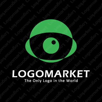 目と監視とロボットのロゴ