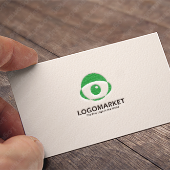 目と監視とロボットのロゴ