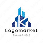 Kとビルとマンションのロゴ