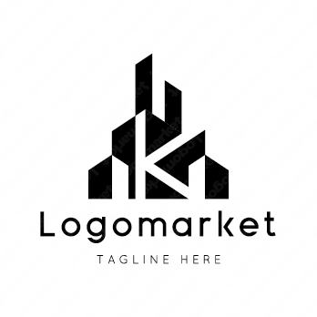 Kとビルとマンションのロゴ