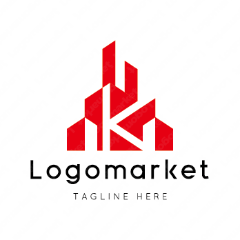 Kとビルとマンションのロゴ