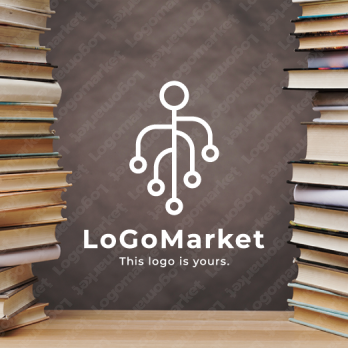 フローと戦略と解決のロゴ