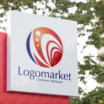 Aとaと虹のロゴ