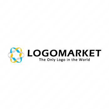 アトムと星と天体のロゴ