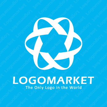 アトムと星と天体のロゴ