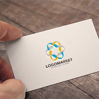 アトムと星と天体のロゴ