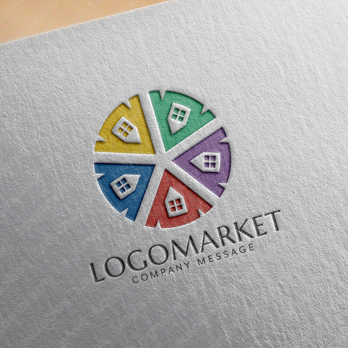 Aとaと虹のロゴ