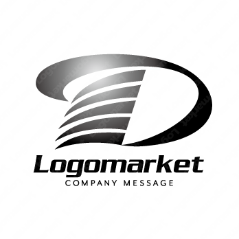 Dとネジと高級感のロゴ