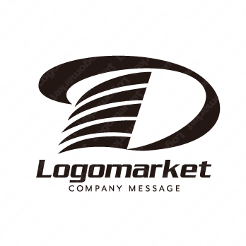 Dとネジと高級感のロゴ