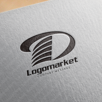 Dとネジと高級感のロゴ