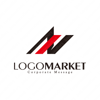 イニシャルと力強いとイノベーションのロゴ