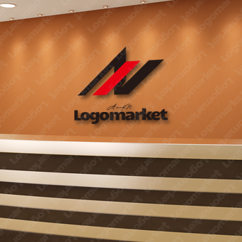 イニシャルと力強いとイノベーションのロゴ