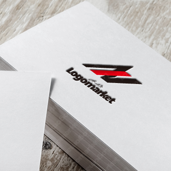 イニシャルと力強いとイノベーションのロゴ