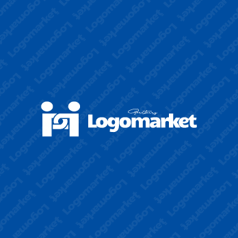 人と腕を組むとパートナーのロゴ