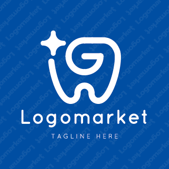Gとgと歯のロゴ
