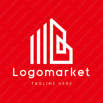 Bと家とビルのロゴ