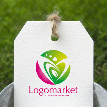 Aとaと虹のロゴ