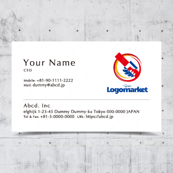 Aとaと虹のロゴ