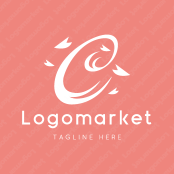 Cとcと桜のロゴ