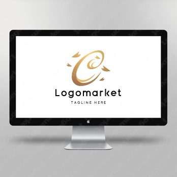 Cとcと桜のロゴ