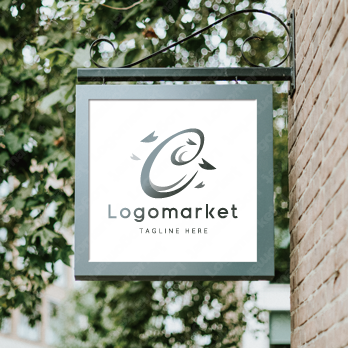 Cとcと桜のロゴ