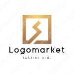 Sとsと正方形のロゴ