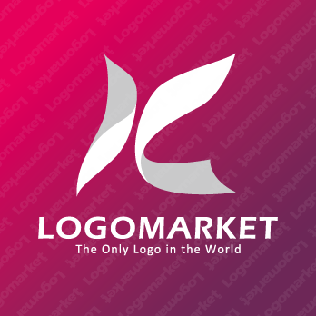 翼と躍動とエネルギーのロゴ