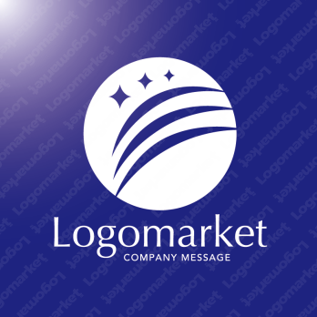 羽と成功と３のロゴ