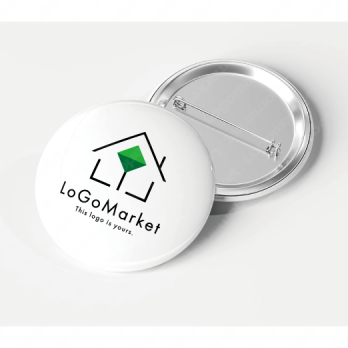 家と木と自然のロゴ