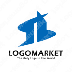 建築とランドマークと開発のロゴ