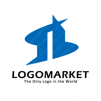 建築とランドマークと開発のロゴ