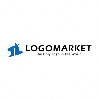 建築とランドマークと開発のロゴ