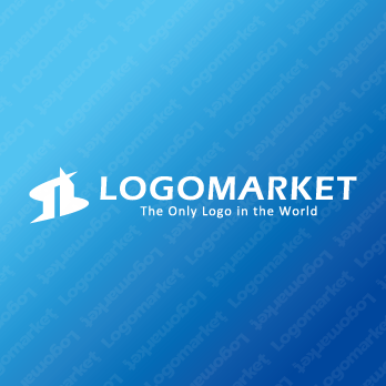 建築とランドマークと開発のロゴ