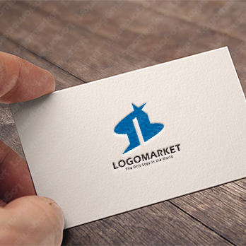 建築とランドマークと開発のロゴ