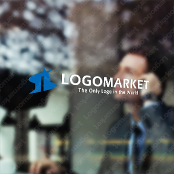 建築とランドマークと開発のロゴ